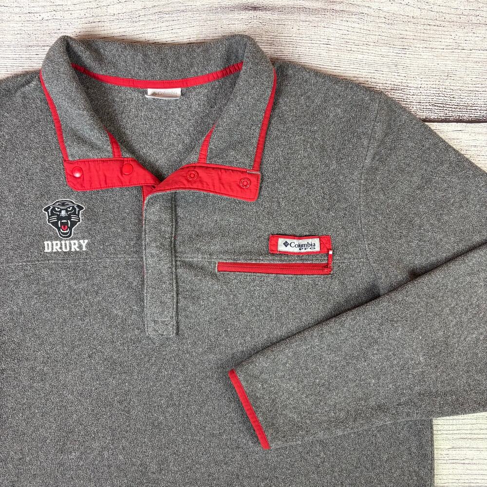 Columbia x Drury University Snap T Fleece Pullover